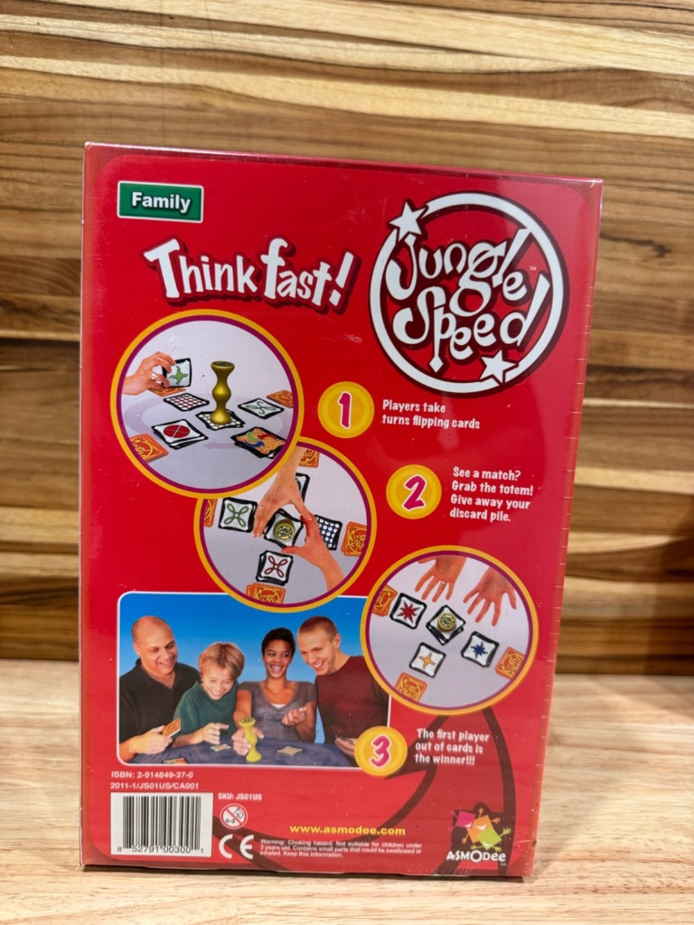 Fast-Paced Family Game - Red Edition - Picture 4 of 5